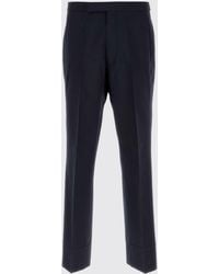 Prada - Virgin Wool Trousers - Lyst