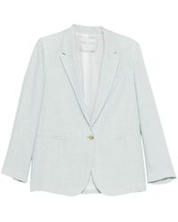 forte_forte - Linen Single Breasted Jacket - Lyst