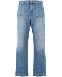 Versace - 'Carpenter' Light Denim Jeans - Lyst