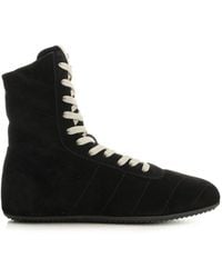 Rick Owens - Quilted Minimalist High Sneakers - Lyst