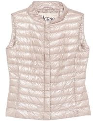 Herno - 'Vera' Padded Vest - Lyst