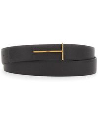 Tom Ford - Belt With T Buckle Closure - Lyst