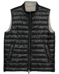 Herno - Nylon Ultralight And Ecoage Reversible Vest - Lyst
