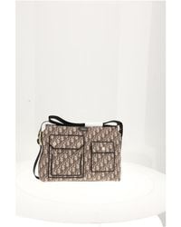 Dior - Shoulder Bag Zip Messanger Oblique - Lyst