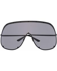 Rick Owens - Oversized Shield-Frame Sunglasses - Lyst