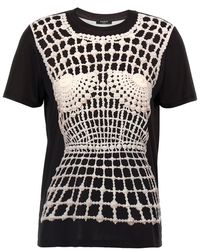 Balmain - T-Shirt With Print - Lyst