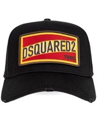 DSquared² - Logo Patch Baseball Cap - Lyst