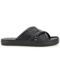 Fendi - Leather Sandals - Lyst