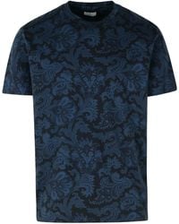 Etro - Cotton T-Shirt - Lyst