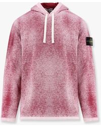 Stone Island - Cotton Reversible Sweater With Iconic Logo Patch - Lyst