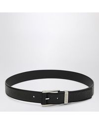 Gucci - Belt With Gg Pattern And Square Buckle - Lyst