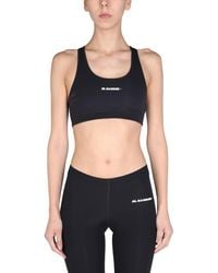 Jil Sander - Logo Sports Bra - Lyst