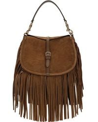 Etro - Crossbody Pony M Fringes 30X21X10 Cm - Lyst