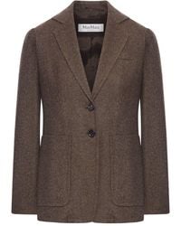 Max Mara - "Bermuda1234" Tweed Jacket - Lyst