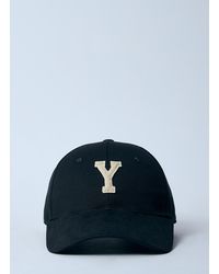 Saint Laurent - Logo Motif Baseball Cap - Lyst