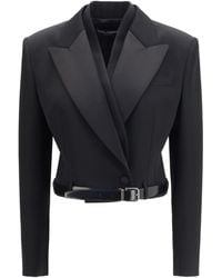 Dolce & Gabbana - Dolce & Gabbana Sicilia Double-Breasted Wool Gabardine Jacket - Lyst