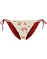 Fendi - Printed Stretch Nylon Bikini Bottom - Lyst