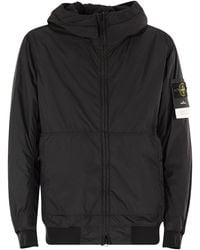 Stone Island - Padded Jacket With Drip Proof And Wind Resistant - Lyst