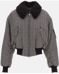 Stella McCartney - Padded Bomber Jacket - Lyst