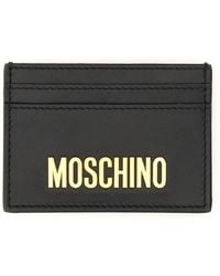 Moschino - Card Holder With Logo - Lyst