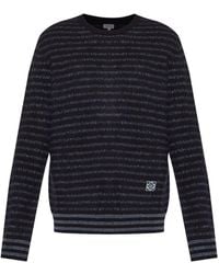 Loewe - Wool Crewneck Sweater - Lyst