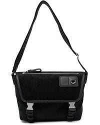 Loewe - Flex Medium Canvas And Suede Crossbody Bag - Lyst