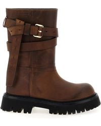 Moschino - Brick' Boots - Lyst
