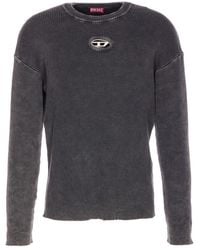 DIESEL - K-Darren-D Logo Sweater - Lyst