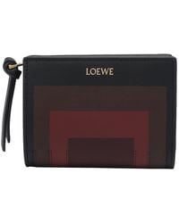 Loewe - Logo Compact Wallet - Lyst