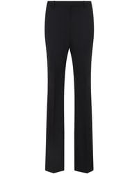 Tom Ford - Washed Cotton Silk Blend Duchesse Tailored Straight Pants - Lyst