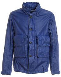 C.P. Company - C.P Company Waxed Linen Jacket - Lyst