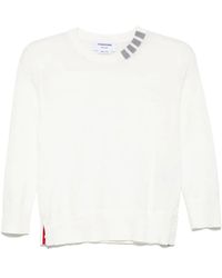 Thom Browne - 4-Stripe Detail Sweater - Lyst