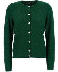 Versace - Cardigan Pattern V - Lyst