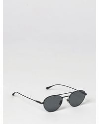 Saint Laurent - Aviator Metal Sunglasses With Double Bridge And Lettering Logo - Lyst