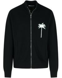Palm Angels - Cotton Blend Sweater - Lyst