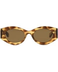 Alaïa - Alaã¯A Oval Sunglasses - Lyst