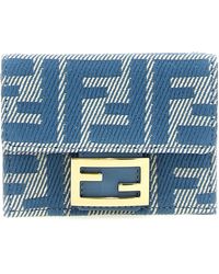Fendi - 'Micro Trifold Baguette' Wallet - Lyst