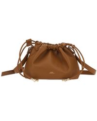 A.P.C. Mini Ninon Bag in Black | Lyst
