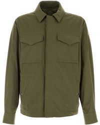 Moncler - Army Green Polyester Blend Raquille Jacket - Lyst