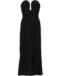 Rabanne - Strapless Maxi Dress - Lyst