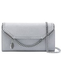 Stella McCartney - Falabella Continental Wallet With Chain - Lyst