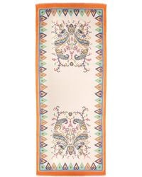 Etro - Scarf With Floral Paisley Pattern - Lyst