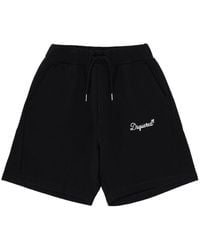 DSquared² - Shorts With Logo Embroidery - Lyst
