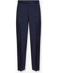 Fendi - Virgin Wool Trousers - Lyst