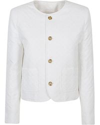 Celine - Cotton Single-Breasted Jacket - Lyst