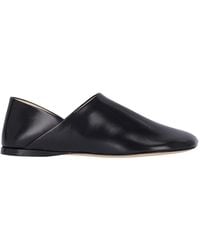 Loewe - Leather Toy Loafers - Lyst