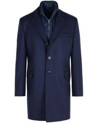 Fay - Wool Blend Coat - Lyst