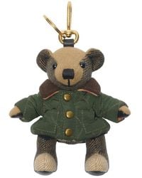 Burberry - Keyrings Brown, Green - Lyst
