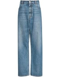 Alaïa - Straight Leg Jeans - Lyst