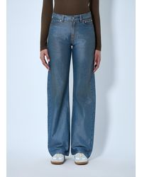 Our Legacy - Wide-Leg Denim Trousers - Lyst